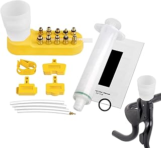 Kit de purga de cilindros, kit de herramientas de complejo de refrigerante,Herramienta del kit de sangrado de freno para disco hidráulico | Buanador de reparación de cilindros portátiles para