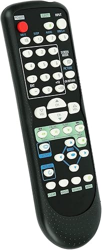 Miniatura 2 de Allimity NF605UD - Control remoto de repuesto compatible con Emerson Sylvania LCD TVDVD Combo LD195EM8 LD195EM82 LD195EM87 LD195SL8 LD195SL8A sub