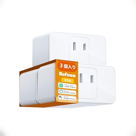 Amazon Co Jp Refoss Wifiスマートプラグ スマホで遠隔操作 Wifiスマートコンセント アプリ連携コメント Alexa Google Home Ifttt音声で家電を操作 全主要スマートスピーカー対応 ハブ不要 無線リモコン ソケット電源制御 日本語の説明書付き 3個入り Diy 工具 Amazon Co Jp Refoss Wifiスマートプラグ スマホで遠隔操作 Wifiスマートコンセント アプリ連携コメント Alexa Google Home Ifttt音声で家電を操作 全主要スマートスピーカー対応 ハブ不要 無線リモコン ソケット電源制御 日本語の説明書付き 3個入り Diy 工具