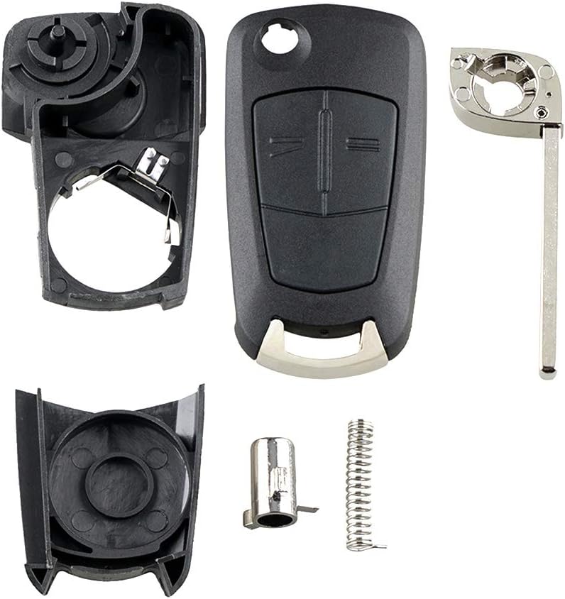 3 Butoons Folding Flip Remote Key Case Shell Fob for Vauxhall/Opel/Astra H/Corsa D/Vectra C/Zafira