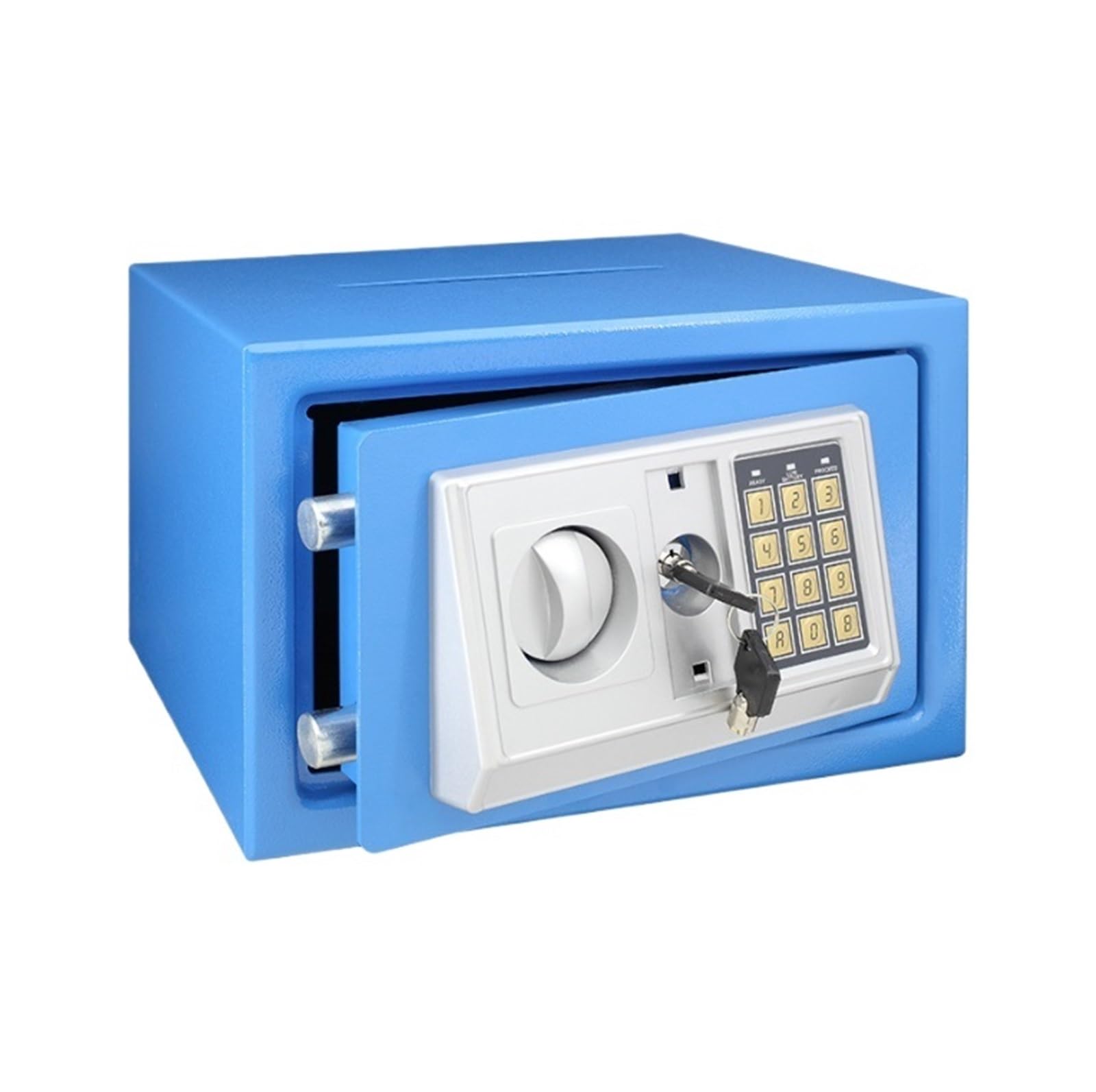 Coffre-fort de type armoire, Coffre-fort numérique avec sécurité par clavier(Blu)