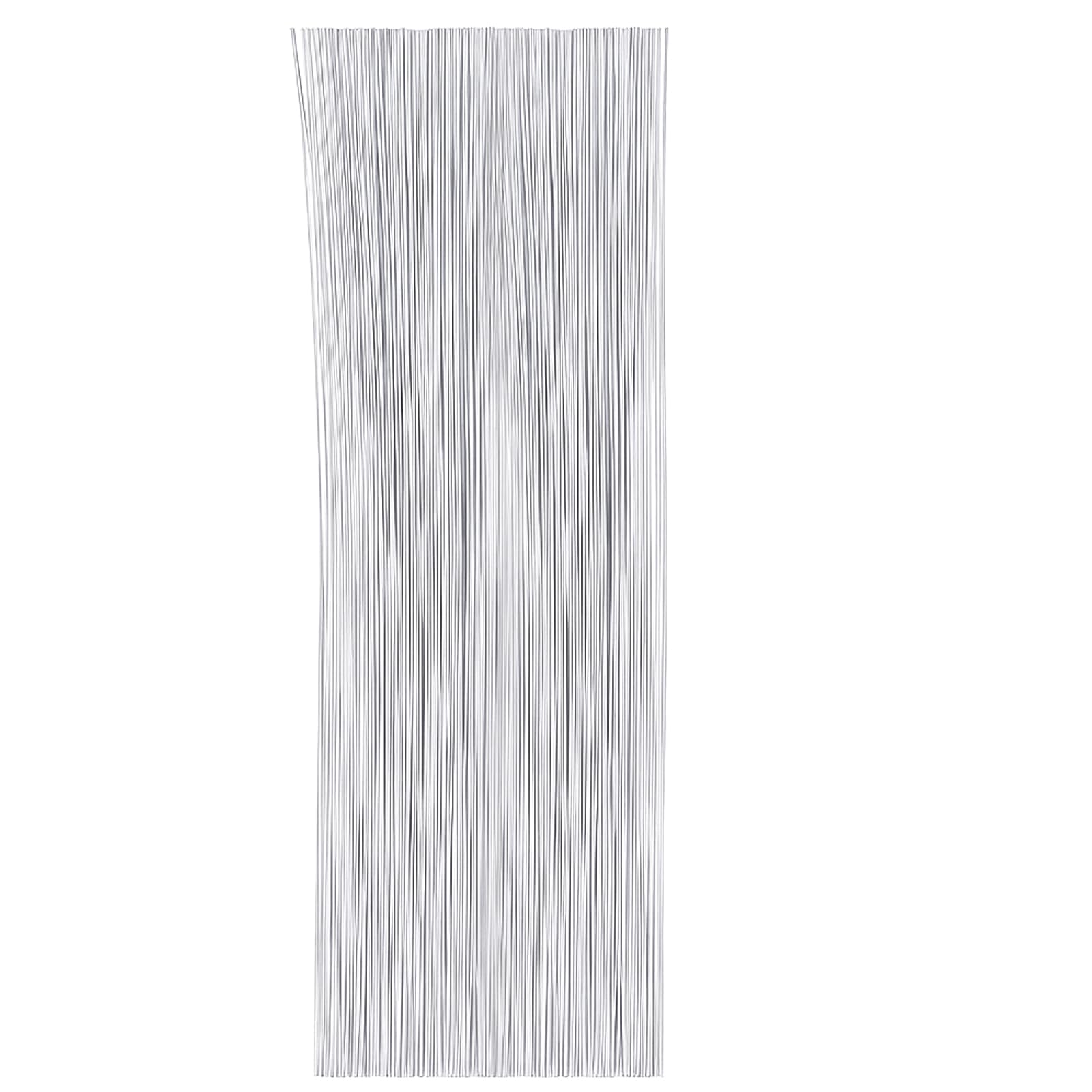 200 PCS White Floral Wire Stems,14.17 Inch Flower Wire for DIY Crafts, Bouquet Wrapping, Wreath Making, Floral Arrangements