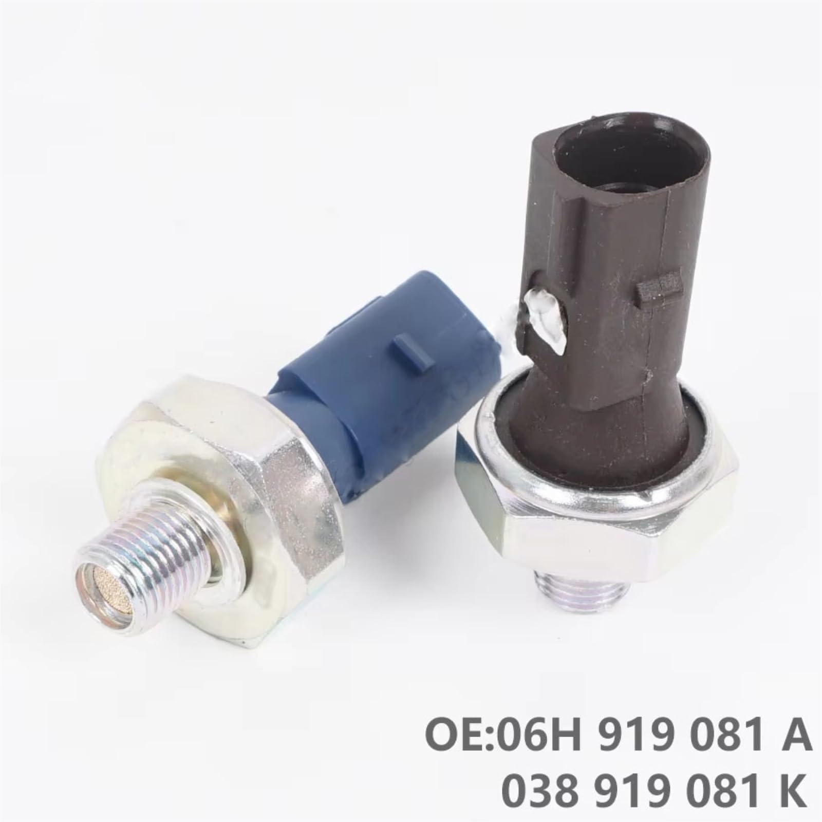 trasmettitore pressione olio Compatibile Con Per Beetle 2012-2016 Per Eos 2009-2016 Per Cabriolet 2013-2016 Interruttore A Sensore Di Pressione Olio Motore 06H 919 081 A(2pcs)