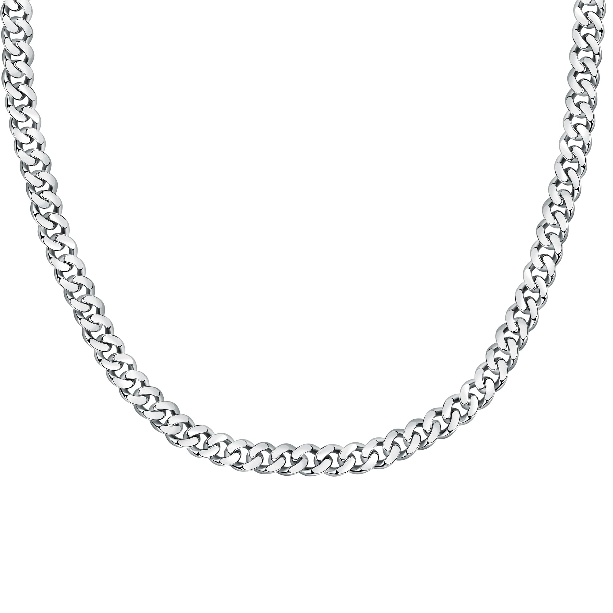 Sector No Limits Collana Uomo in Acciaio, Catena, Lunghezza 55 cm, Collezione SECTOR BOLD - SAXS01