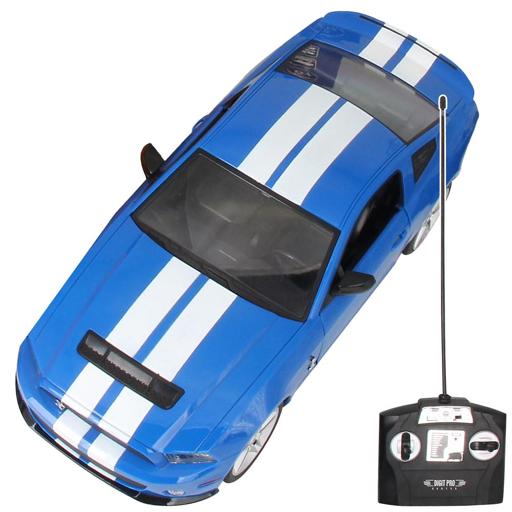 Amazon.co.jp: RC ラジコン 1/14 フォード・シェルビーGT500 ブルー
