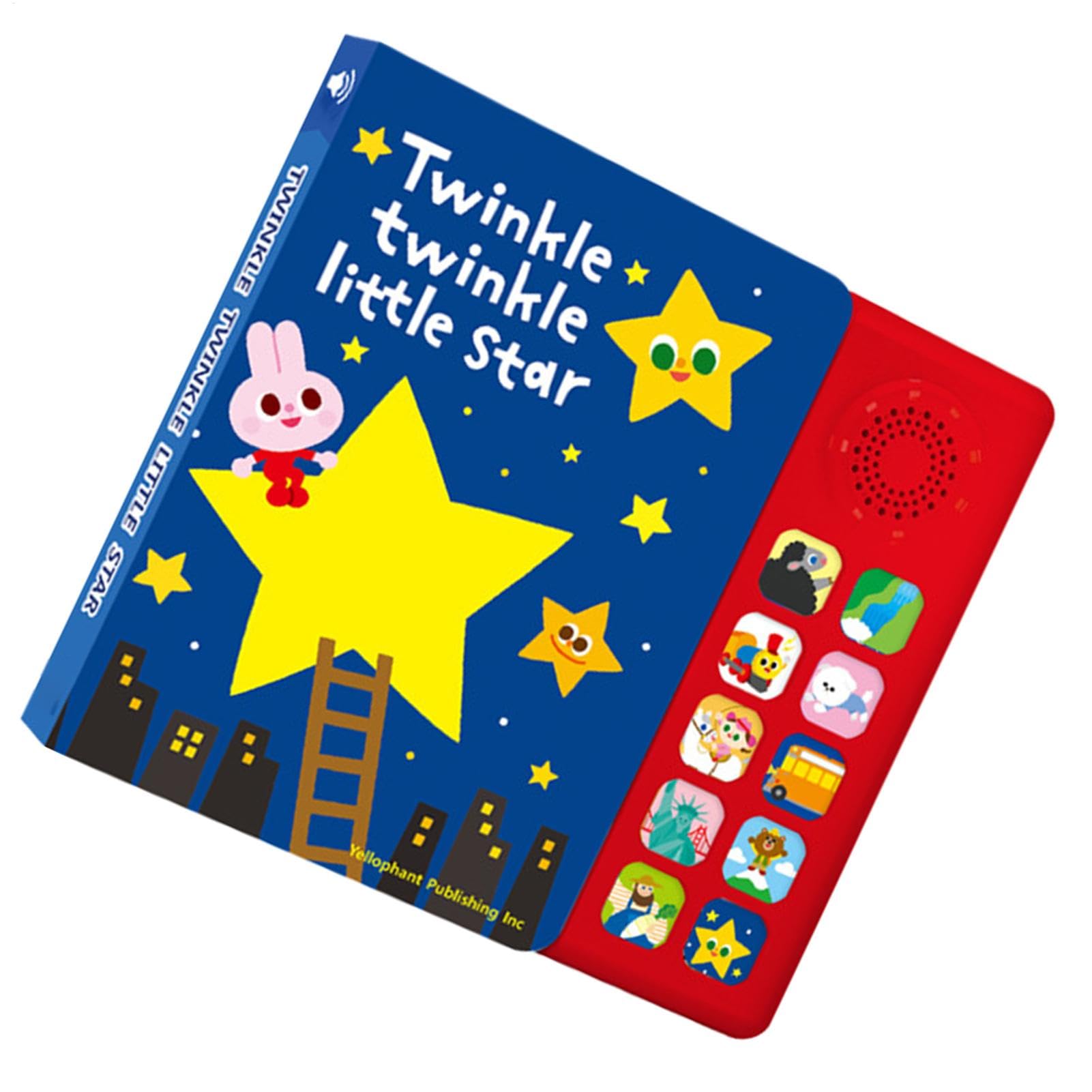 Children's Musical Books | Musical Educational Toys,10 Nursery Rhymes, Fun-Filled Way to Learn English, Enlightenment Teaching Aids