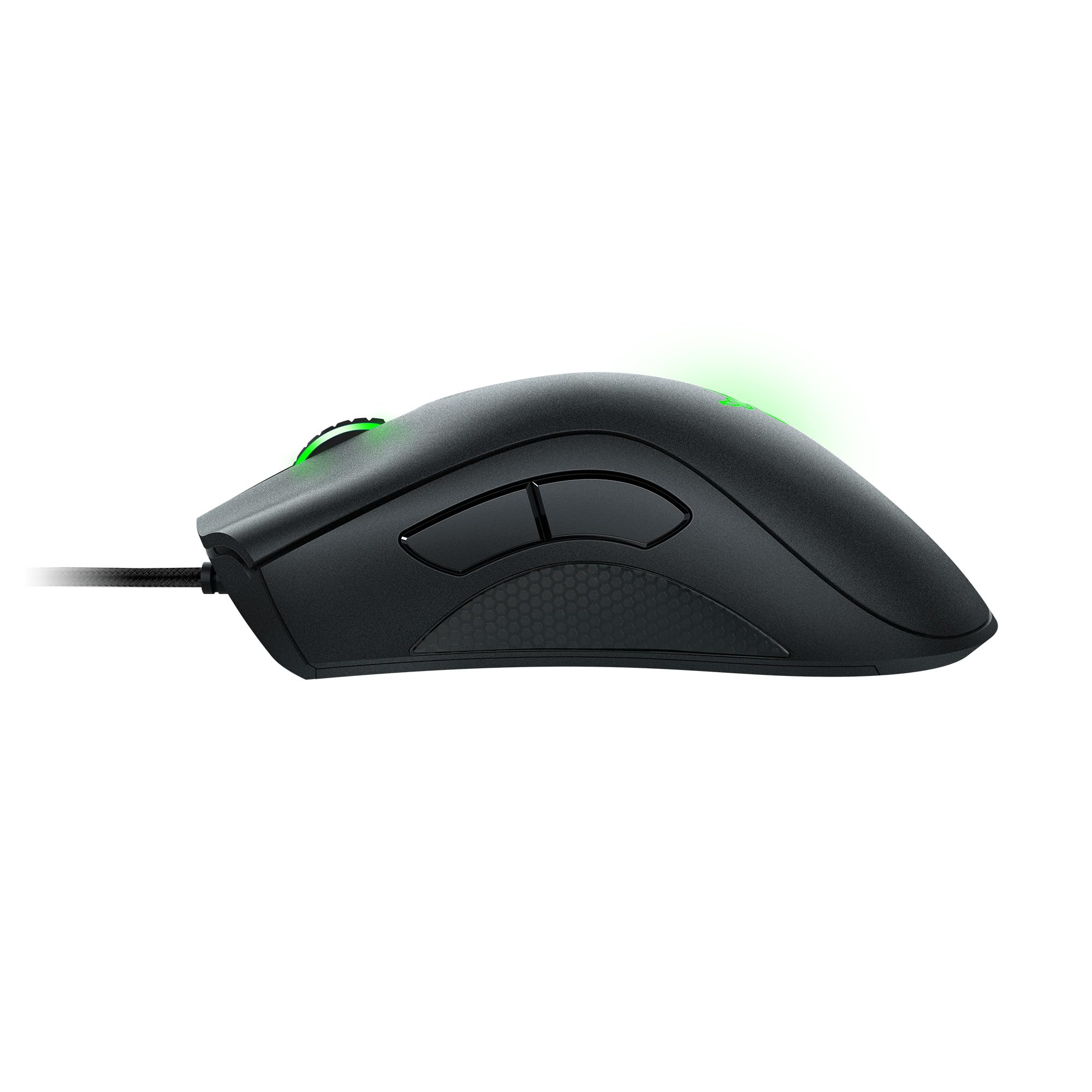 Razer DeathAdder Essential (2021) - Kabelgebundene Gaming-Maus mit Optischem Sensor mit 6400 DPI (5 programmierbare Tasten, Ergonomischer Formfaktor, 10 Millionen Klicks Lebensdauer) Schwarz