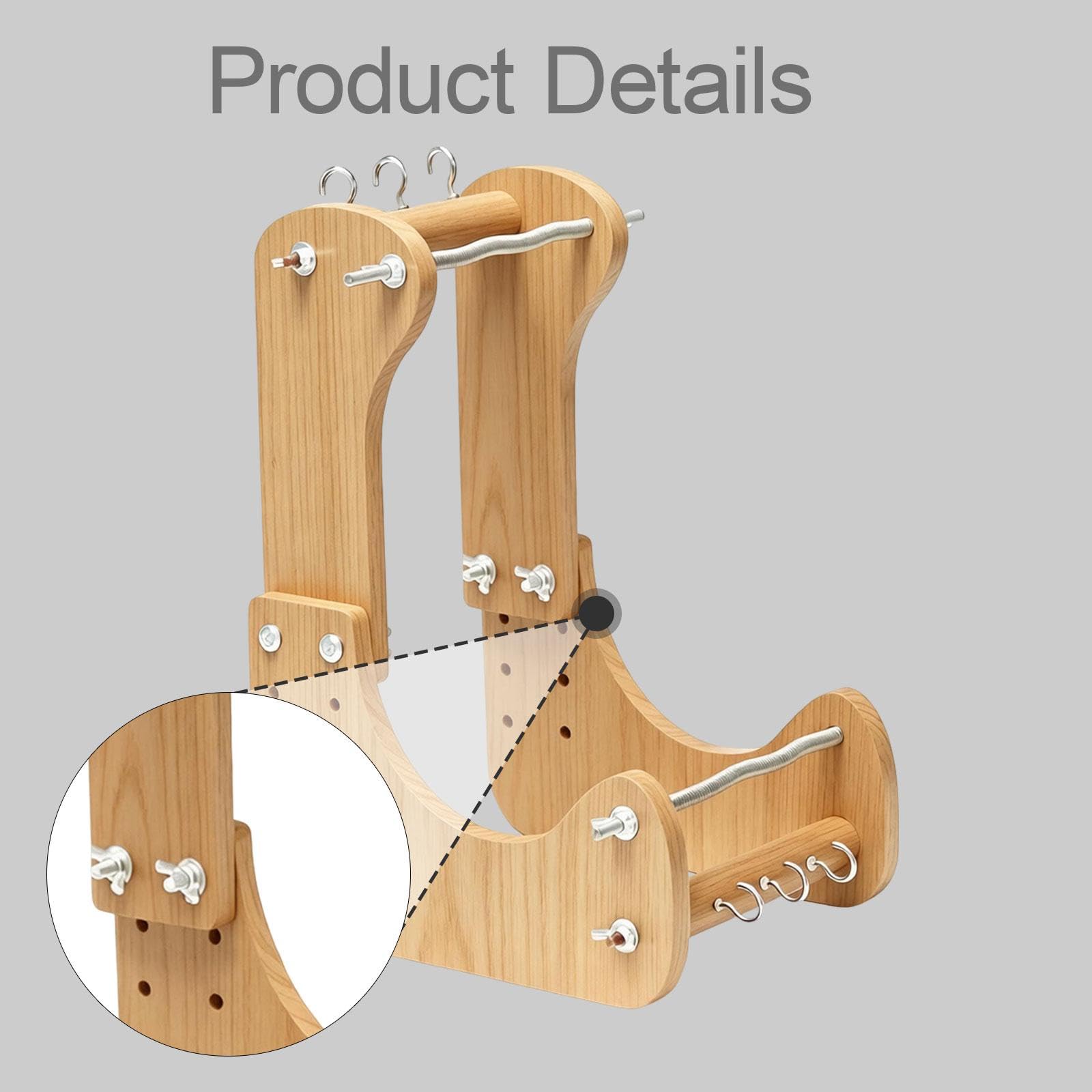 Telaio per Perline Regolabile da Terra, Accessori per La Creazione di Braccialetti,