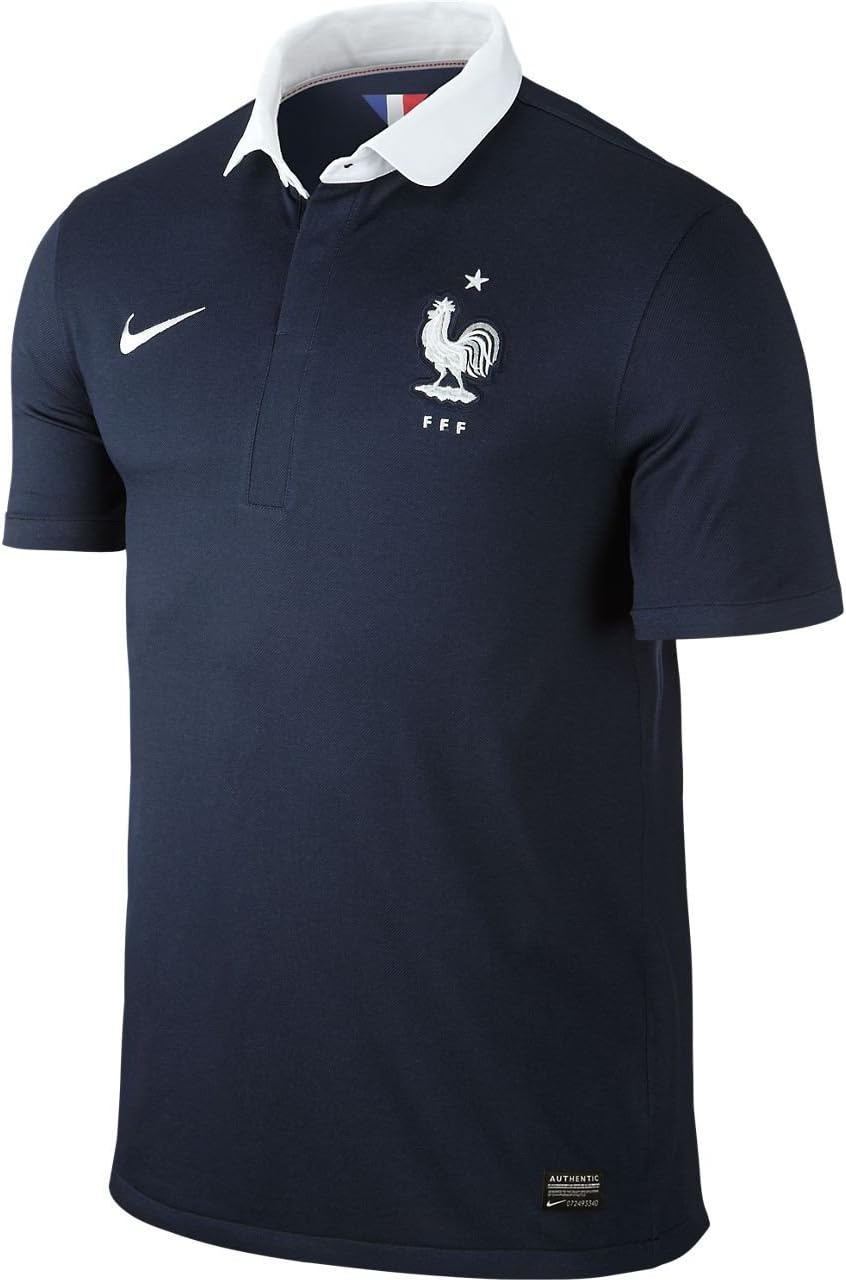 Nike フランス代表 2014 ポロシャツ Sサイズ ネイビー NIKE フランス代表 ポロシャツ DRI-FIT 2014 - メルカリ