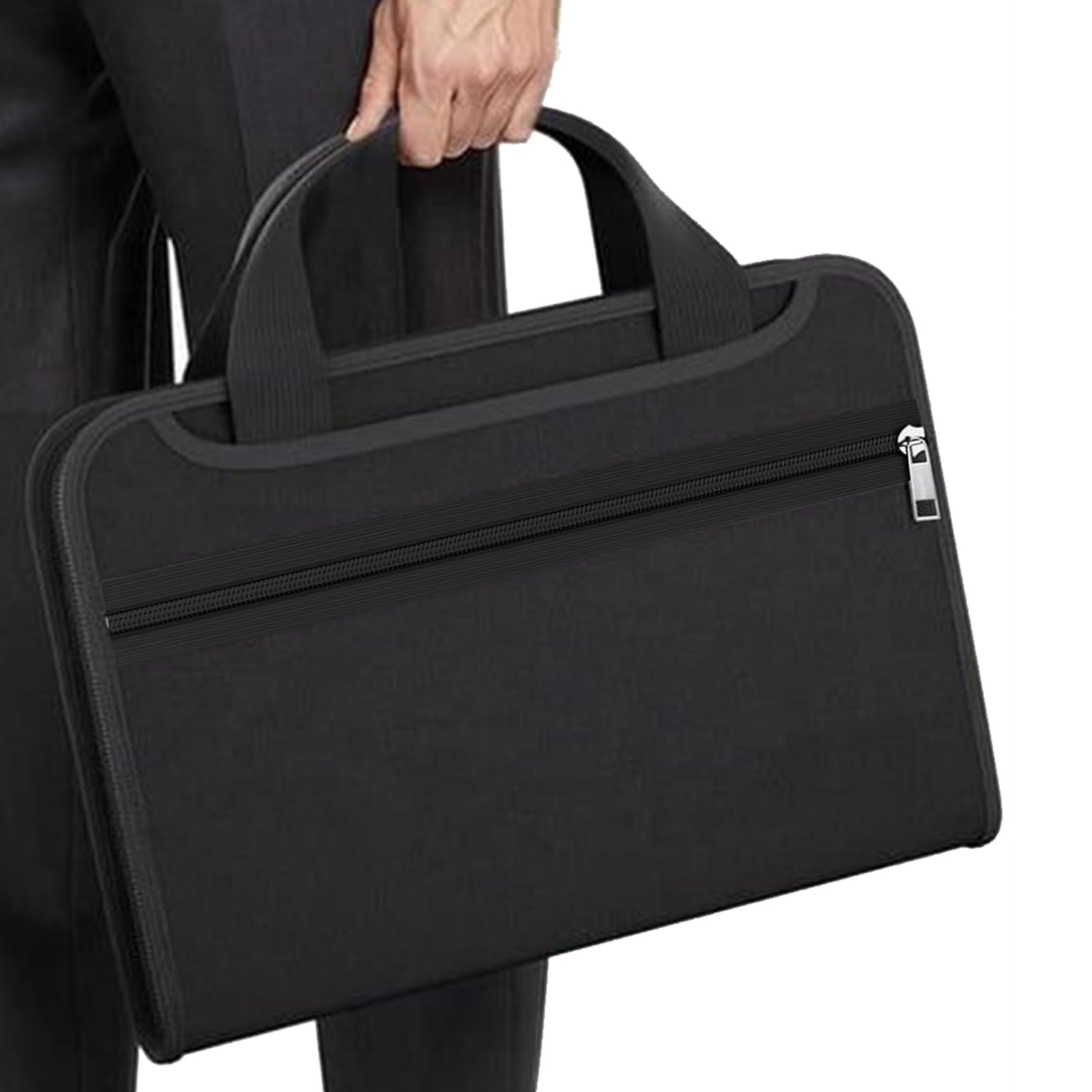 Feuerfestem Dokumentordner, feuerfestem Dokument Organizer Ordner Fireproof | Fire Safe Bag für wichtige Dokumentespeicher, Multi -Taschen mit Griff & Etiketten