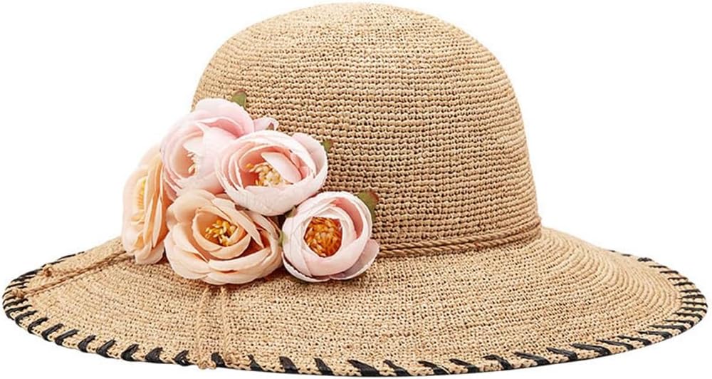 Vacation Seaside Ladies Sun Shade Hat Foldable Sunscreen