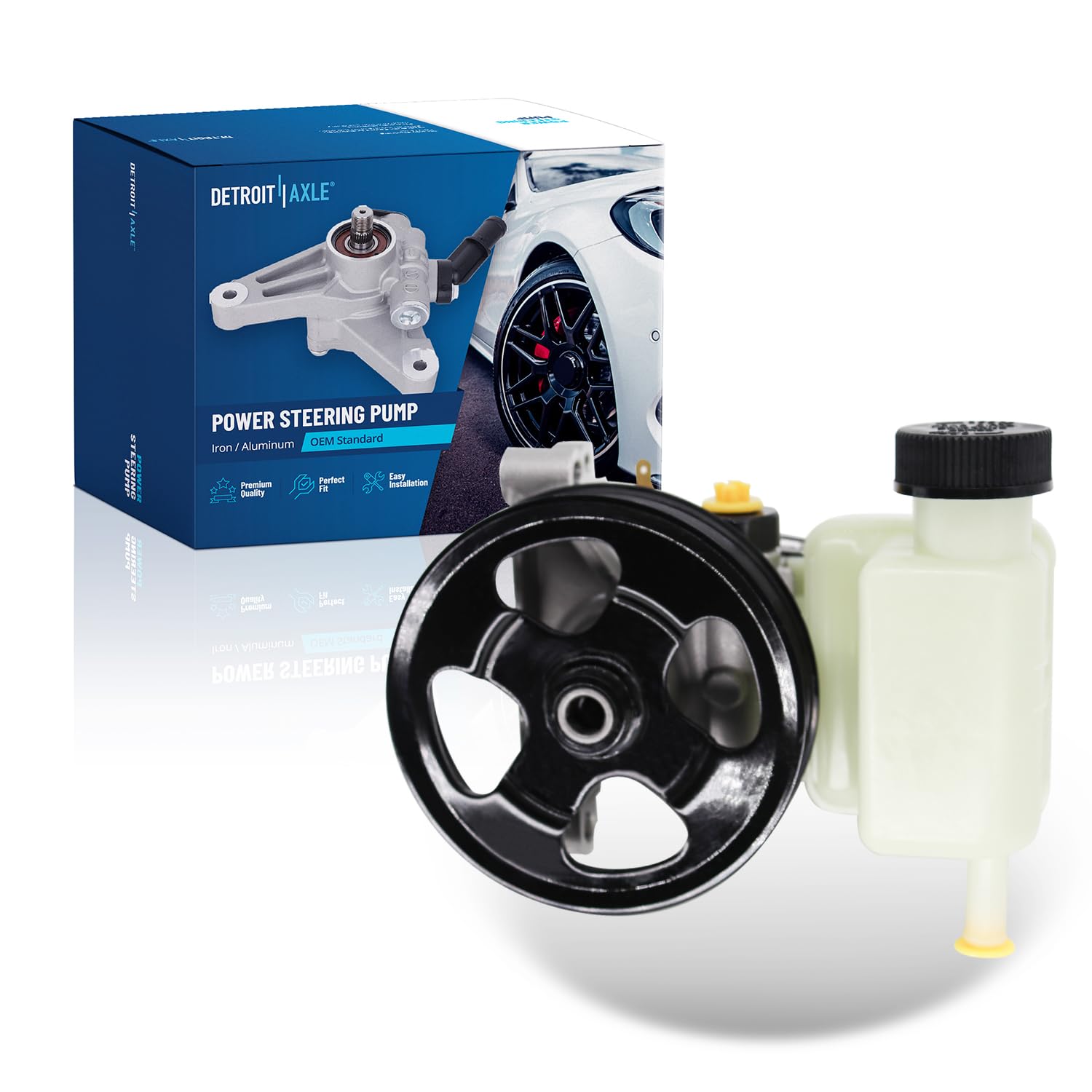 Amazon.com: Detroit Axle - Power Steering Pump for 07-12 Mazda CX
