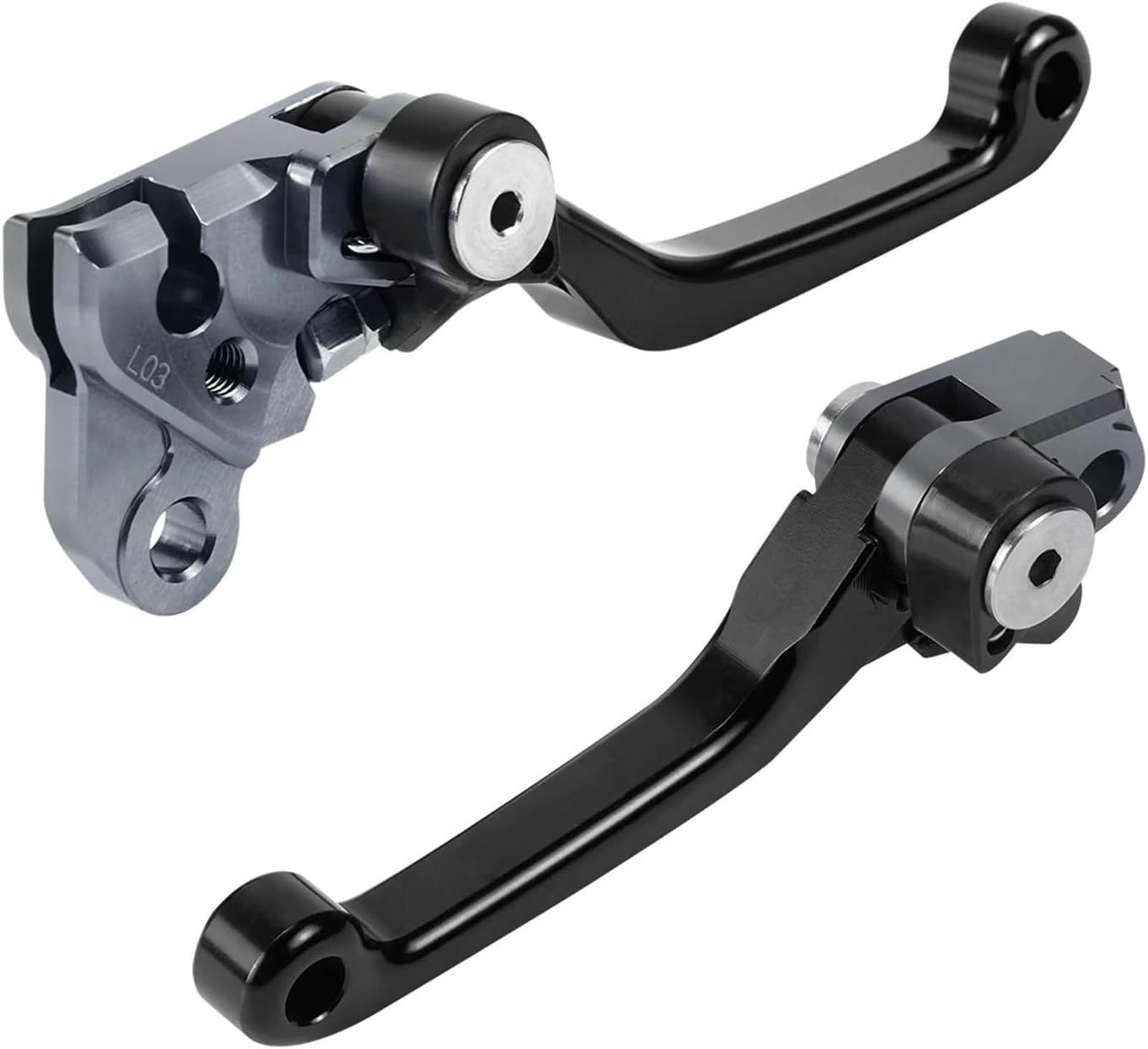 Wxssh Black Motorcycle Clutch Brake Lever Motorcycle Brake Clutch Lever For Crf150f Crf230f Crf 150F 230F 2003-2016(Black)