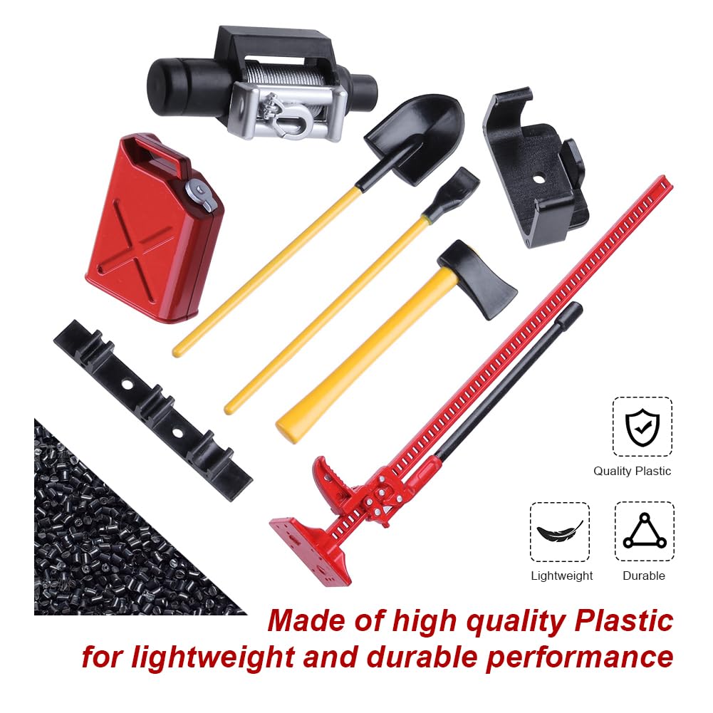 Amazon.com: Hobbypark Mini RC Rock Crawler Accessories Decorative