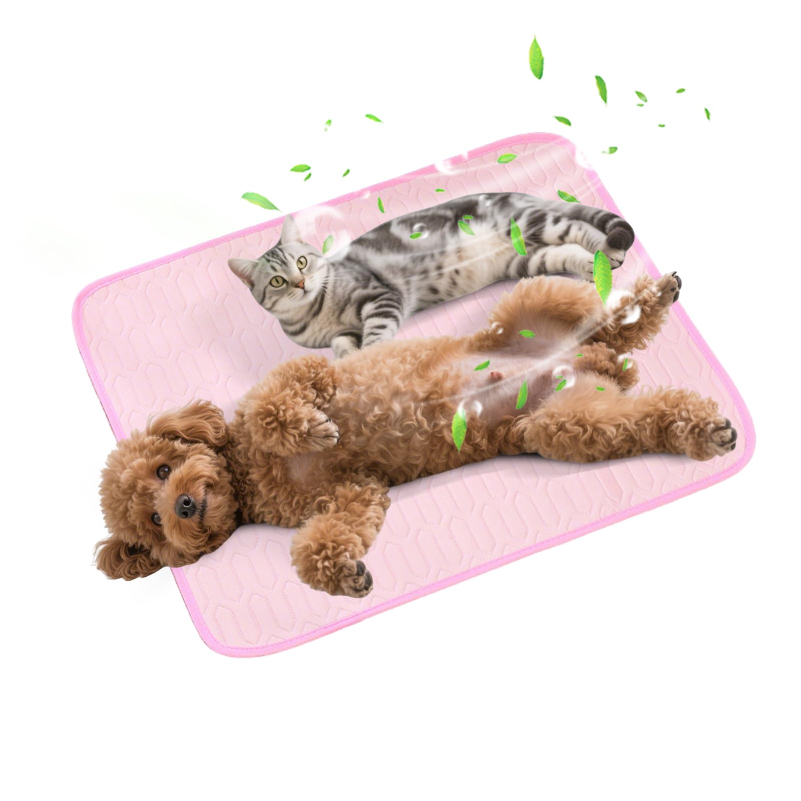 PETCUTE Cooling Mat for Dogs Cats, 2025 New Dog Cooling Gel Pad, Non-Slip, Portable and Washable Pet Cool Mat,Heat Relief,No Need to Refrigerate or Freeze, Ideal for Indoors Outdoors,XXL — image 1