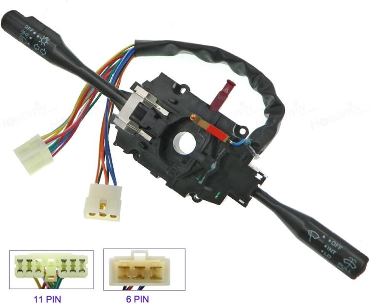 94583134 Indicator Headlight Wiper Switch Stalk Arm Compatible With Suzuki Samurai 90-94 Alto 86-02 Carry 90-98 Maruti 94-01 Compatible With Daewoo Damas