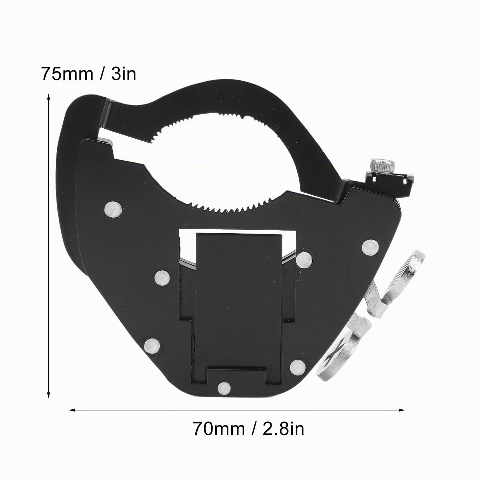 Verrouillage D'accélérateur de Moto, Pince D'assistance Universelle pour Régulateur de Vitesse, Dispositif de Retenue de Contrôle de Vitesse Réglable pour les Longs Trajets, (bas)