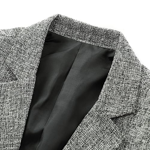 Cloudstyle Mens Casual Sport Coat 1 Button Slim Fit Suit Jacket Business Daily Blazer3