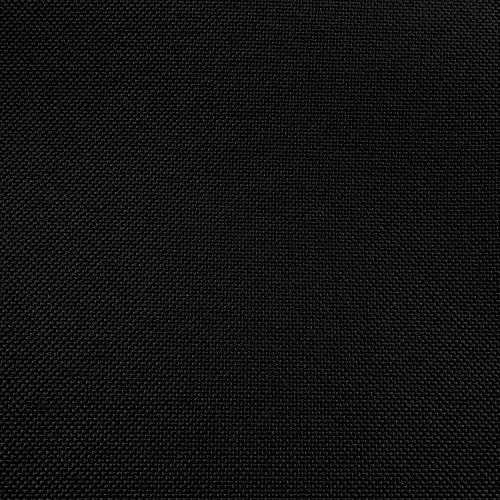 Ultimate Textile 21 Ft. Shirred Pleat Polyester Table Skirt Black #TOP2