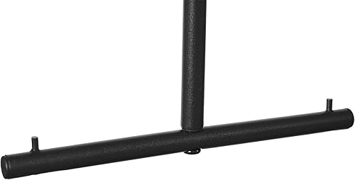 Miniatura 7 de Furinno Wyatt - Perchero de estilo industrial con estantes de madera, color espresso antiguo