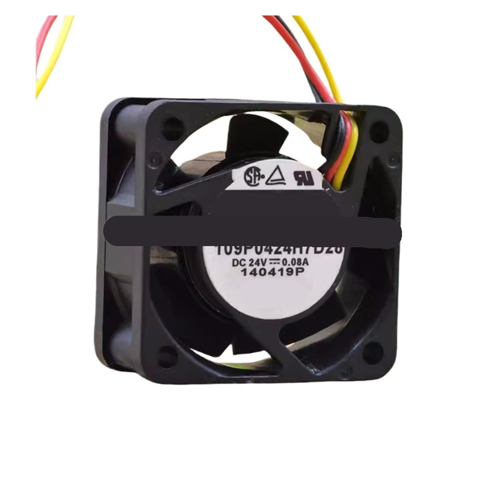 Ventilateur 109P0424H7D28 24V 0,08A pour refroidissement de boîtier industriel