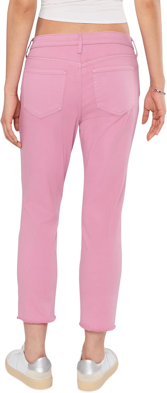 NYDJ Womens Petite Sheri Ankle Fray Hem in Ballet