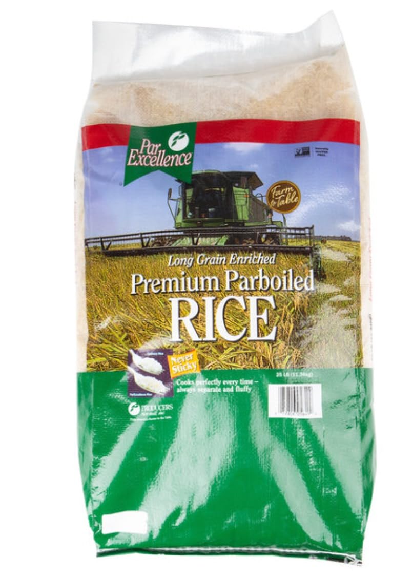 Par Excellence Parboiled Rice, 25 LBs