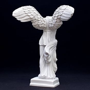 Amazon.co.jp: サモトラケのニケ 石膏像風 フィギュア ルーブル美術館