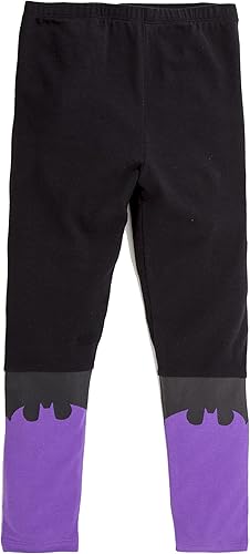 Miniatura 6 de WARNER BROS Disfraz de Supergirl de la Liga de la Justicia, disfraz de Batgirl, leggings, capa y diadema, 4 piezas, para recién nacido a niño grande