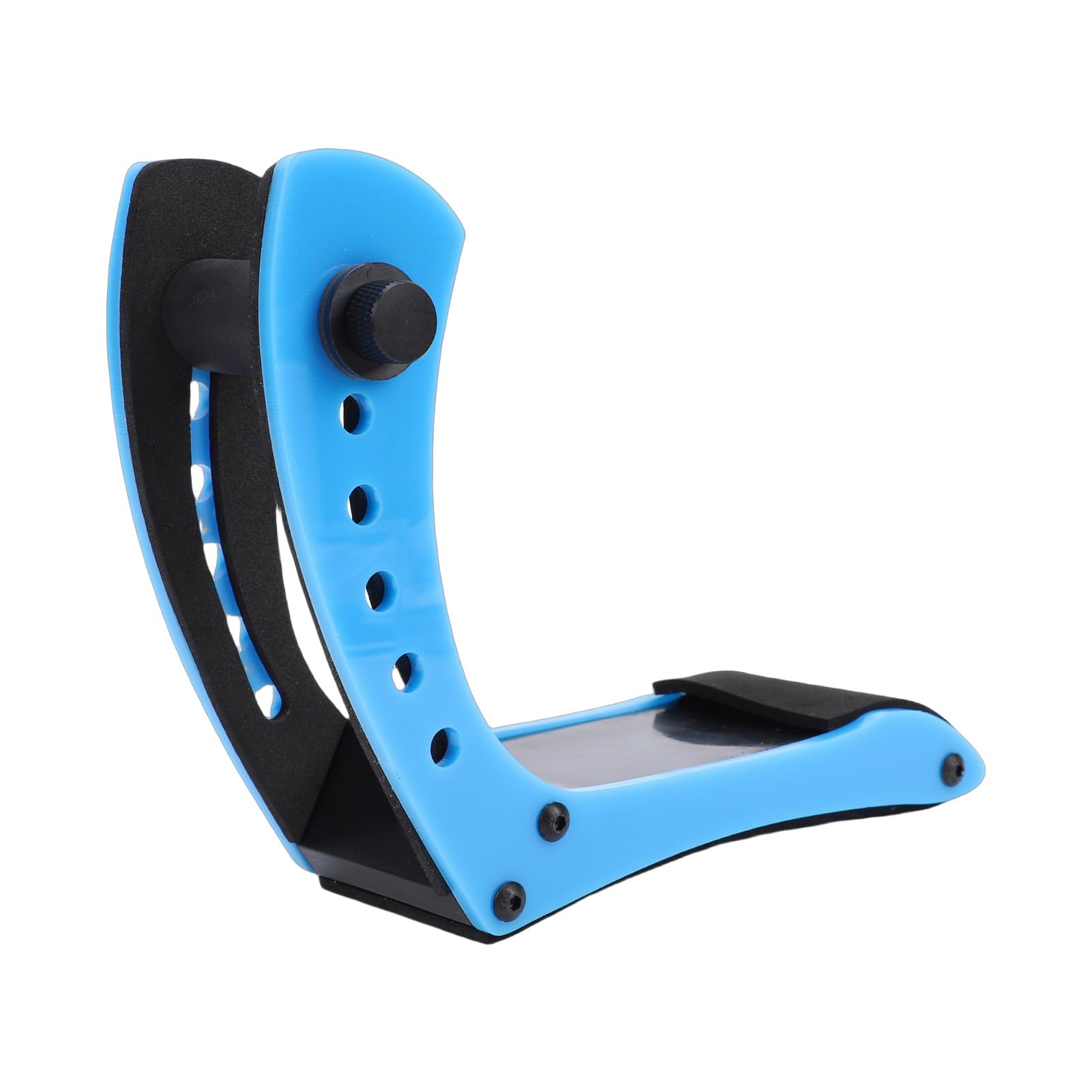 VBESTLIFE Support de Guitare électrique Ergonomique, Hauteur Réglable à 6 Positions, Support de Jambe de Repose-pieds, de Jambe de Guitare électrique (BLUE)