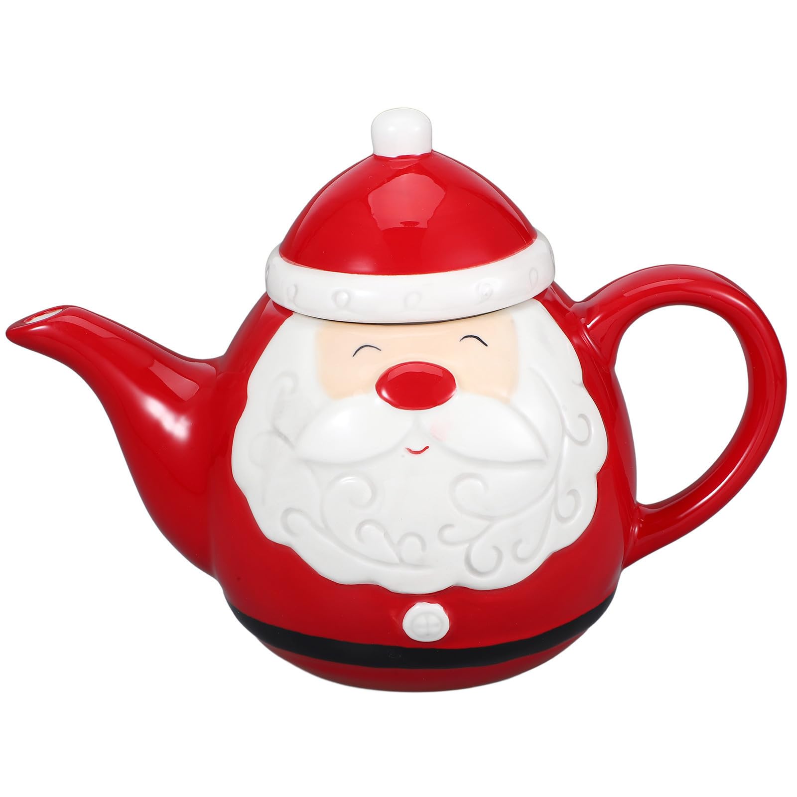 Tetera de cerámica de Papá Noel: el regalo navideño de 580ml perfecto para tus fiestas