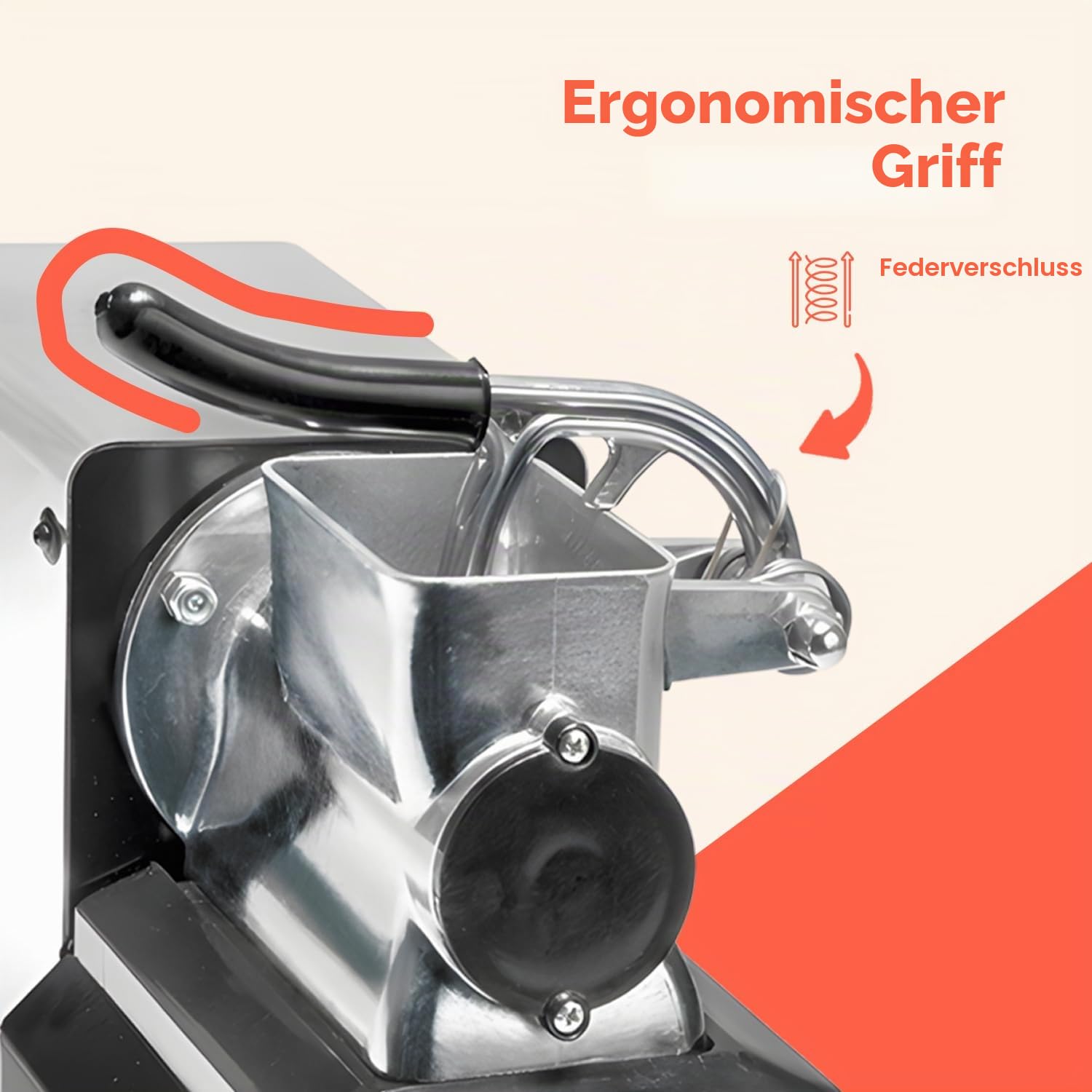 Avilia Professionelle elektrische Käsereibe aus Edelstahl, 200 W, ideal für Käse, Schokolade, Brot, verstellbarer Schnitt, 32,5 × 15 cm, hergestellt in Italien