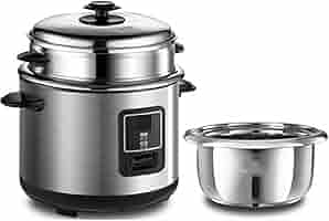 Amazon｜炊飯器 - ステンレス鋼の家庭用炊飯器、コーティング