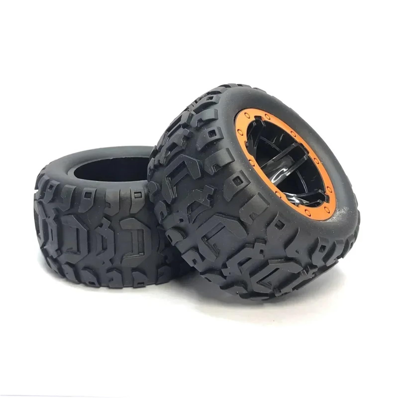 Rc ModèLe PièCes pour Wltoys 124018 124019 144001 124017 124016 pour HBX 16889 1/16 80.5mm Pneus Jantes Voiture RC Grande Taille Pièces De Mise À Niveau