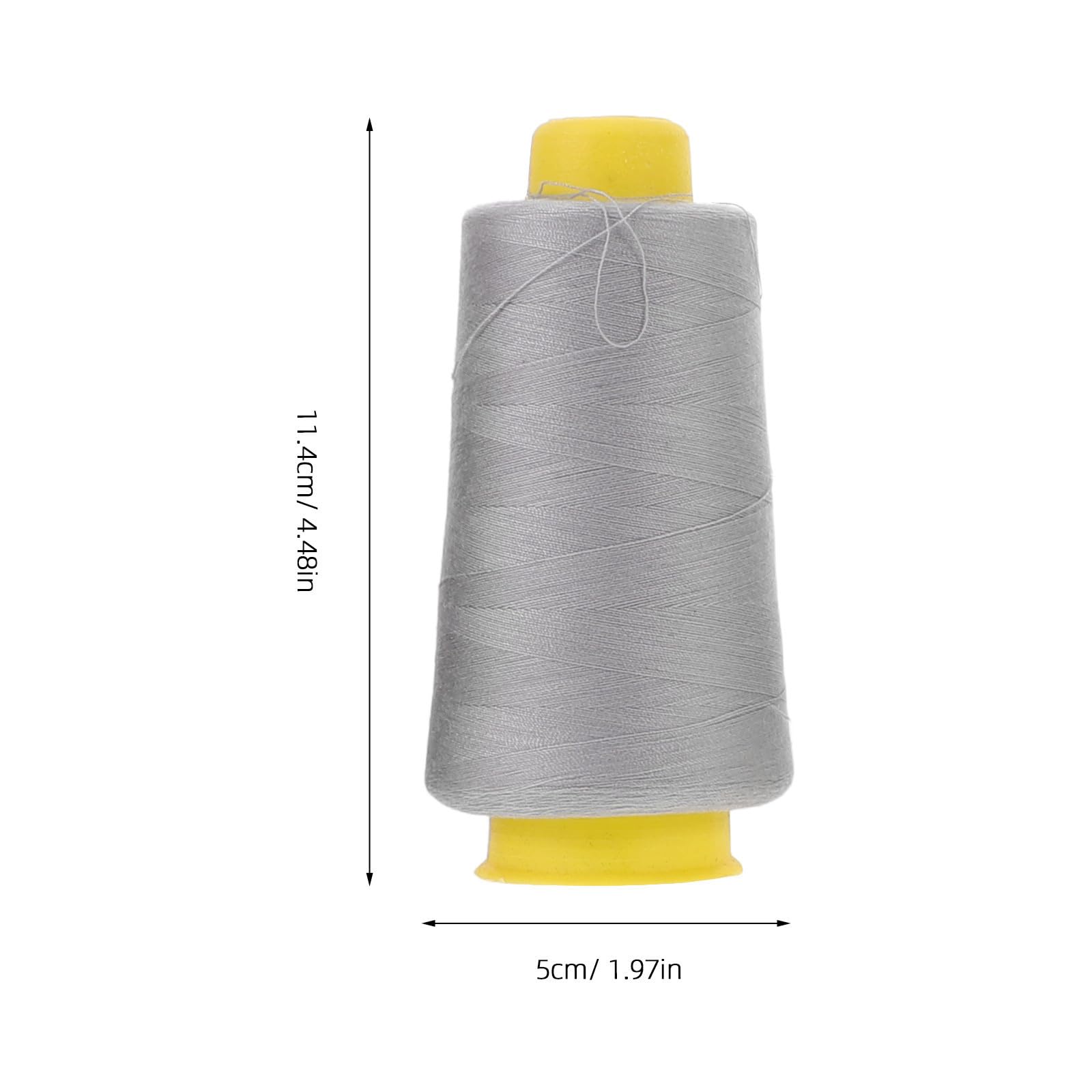 16 Stück Polyester Nähgarn für Nähmaschine mit Yard Länge Schwere Garnqualität und Verknotungsfrei für Maschinenstickerei und Nähen