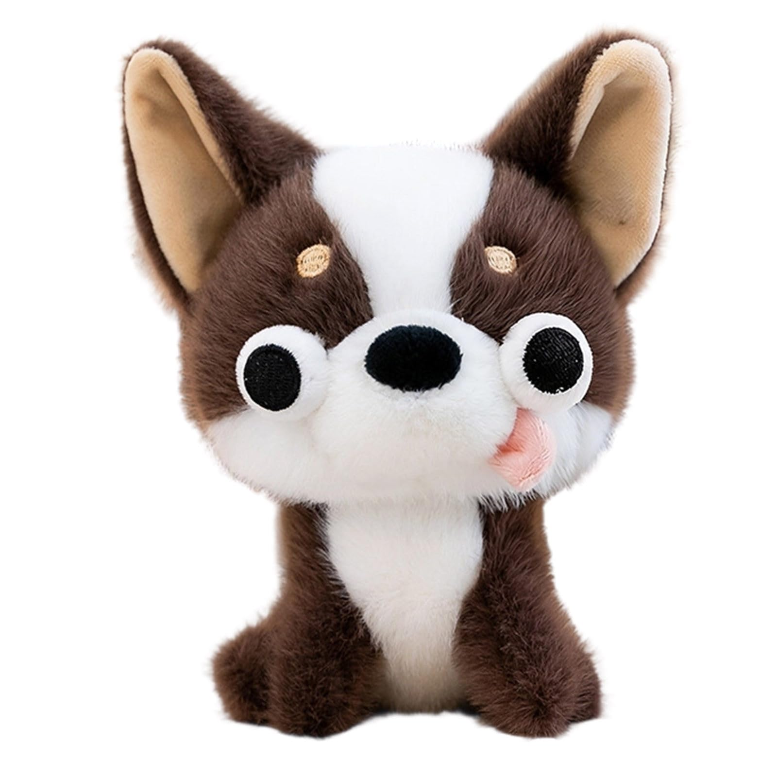 Stuffed Animal Plush Toy Cute Chihuahua Funny Big Chihuahua Stuffed Animal Adorable For Kids & Adults Soft Plushie Soft Cute Puppy With Huggable Furry And Gentle Cuddle Sensation