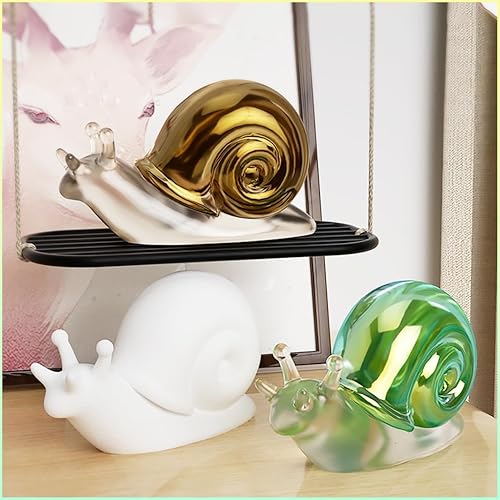 Miniatura 2 de Moldes grandes de resina de caracol, moldes de silicona para animales, moldes de fundición de resina epoxi 3D, lindos moldes de velas para