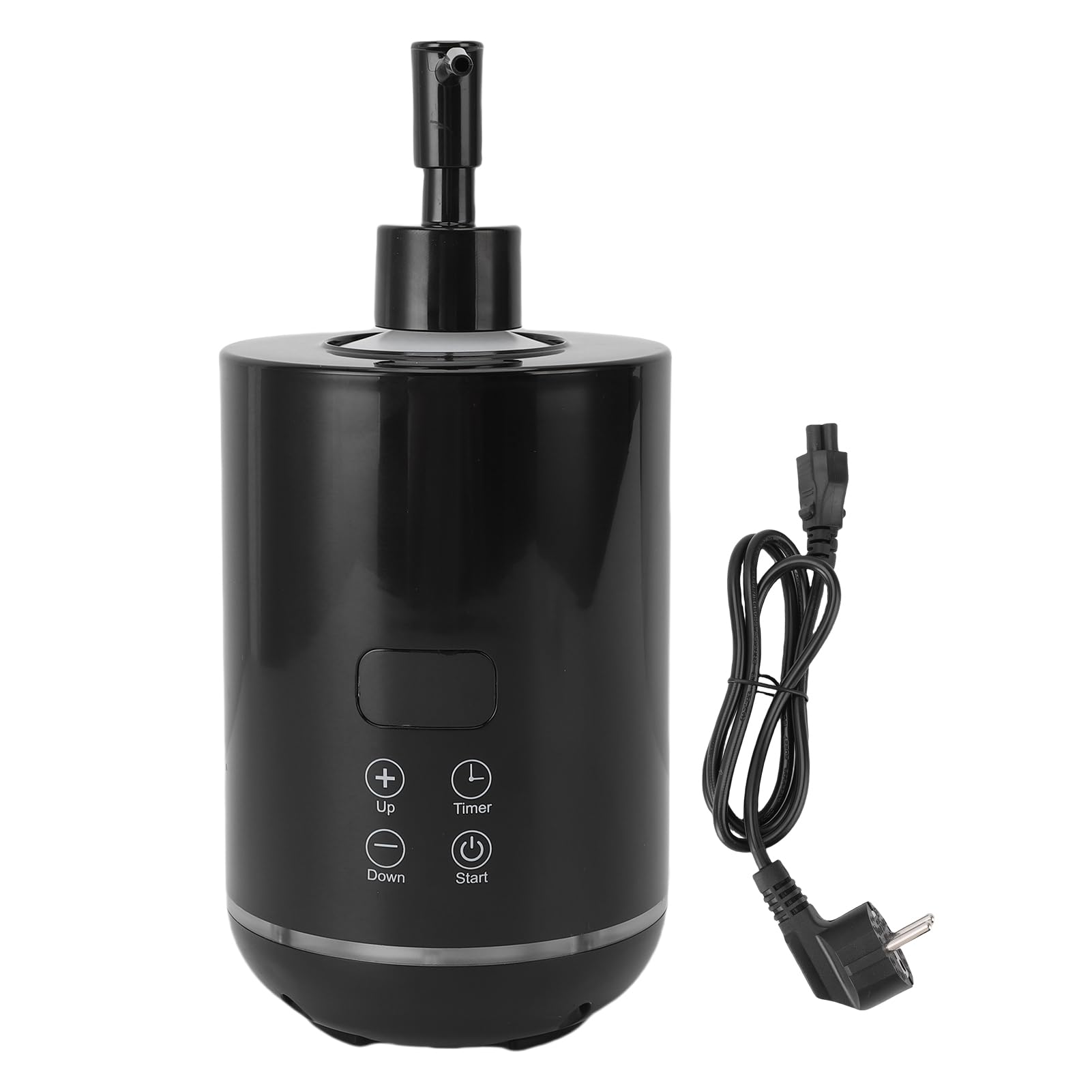 Scalda olio massaggio con temperatura regolabile e illuminazione ambientale, timer intelligente per lozione corpo, crema, gel doccia, shampoo, scalda dispenser per 2 bottiglie (spina UE)