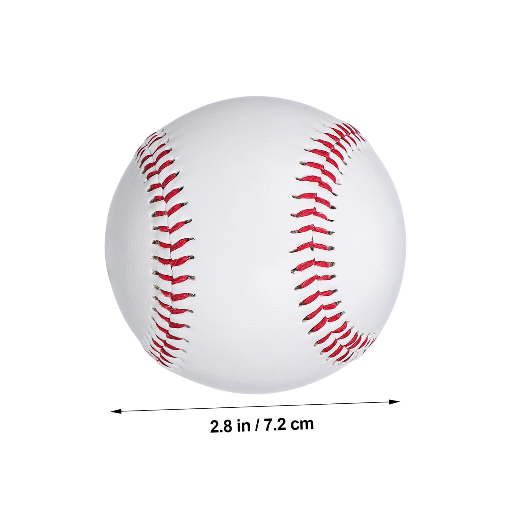 12 Balones de Pvc Béisbol Piezas de Entrenamiento para Principiantes