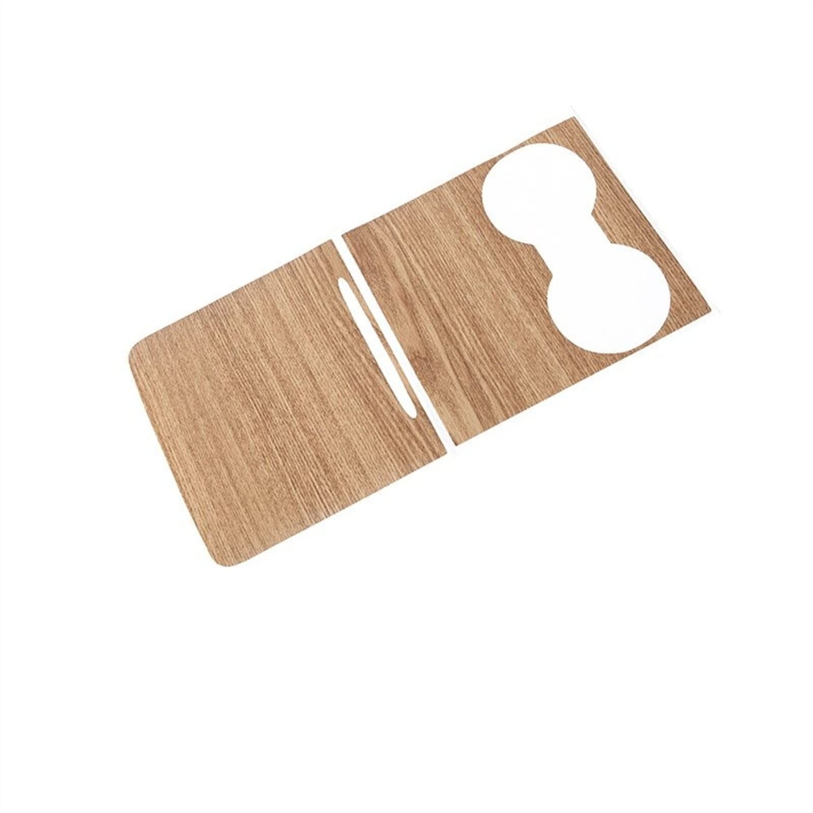 Qibbei Wood Grain 2021 For Tesla Model 3 Y Car Central Control Panel Protective Stickers Accessories Interior Styling Wood Grain Patch Film(Wood Grain 2021)