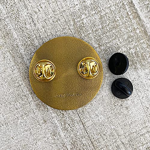 Second Amendment - Right To Bear Arms - Metal Double Clutch Collector Lapel Pin2