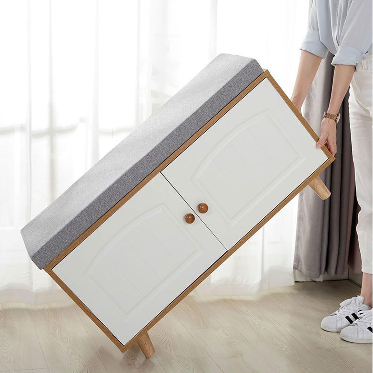 アウトドアベンチクッション 防水 カスタムサイズ 長方形シートパッド ブラック 140x50x5cm