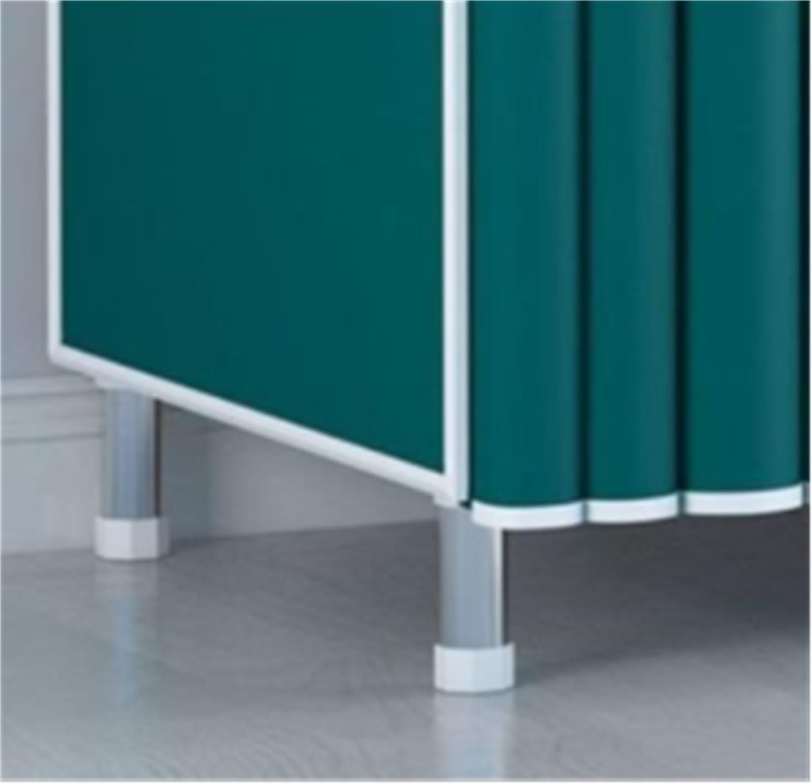Armadio Pieghevole, Semplice Copertura for Armadio Portatile, Armadio for La Casa, Ripiani, Organizer for Riporre I Vestiti Spogliatoio(Grün,103x45x170cm)