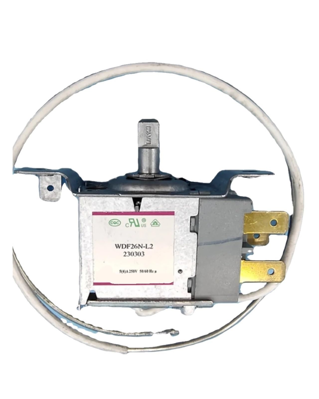 Fkymx 1Pcs Refrigerator Thermostat，Compatible For Electrolux，Wdf26n-L2 Sensor Temperature Control Switch Mechanical Temperature Control Power Switch