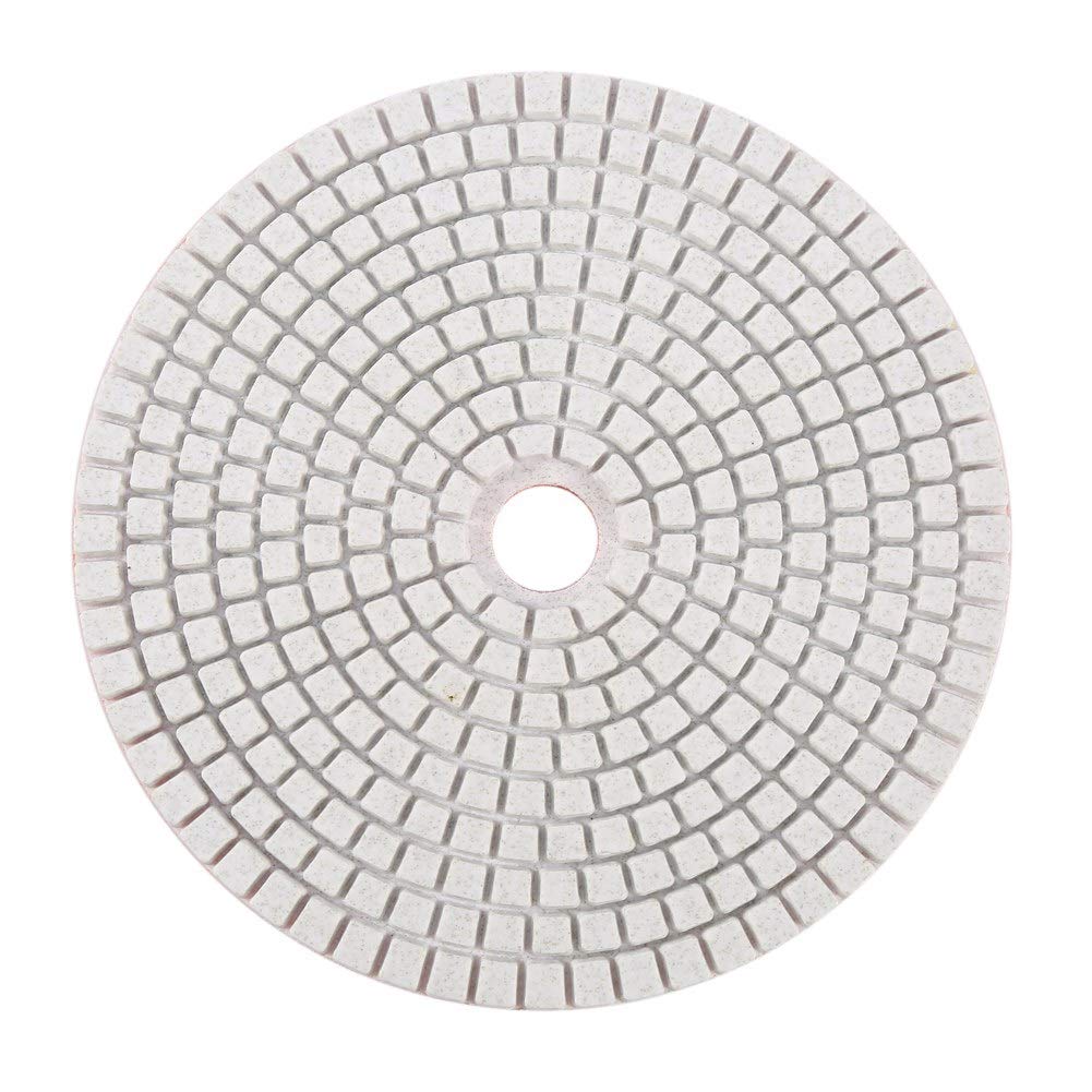 Disco abrasivo de 5 Pulgadas y 125 mm, muela abrasiva, Almohadilla de Pulido de Diamante for mármol/50#