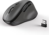 Vista 15 de Micropack - Mouse ergonómico con cable para laptop, computadora de PC y escritorio, Ergo Mouse vertical con clics silenciosos, sensibilidad Verde