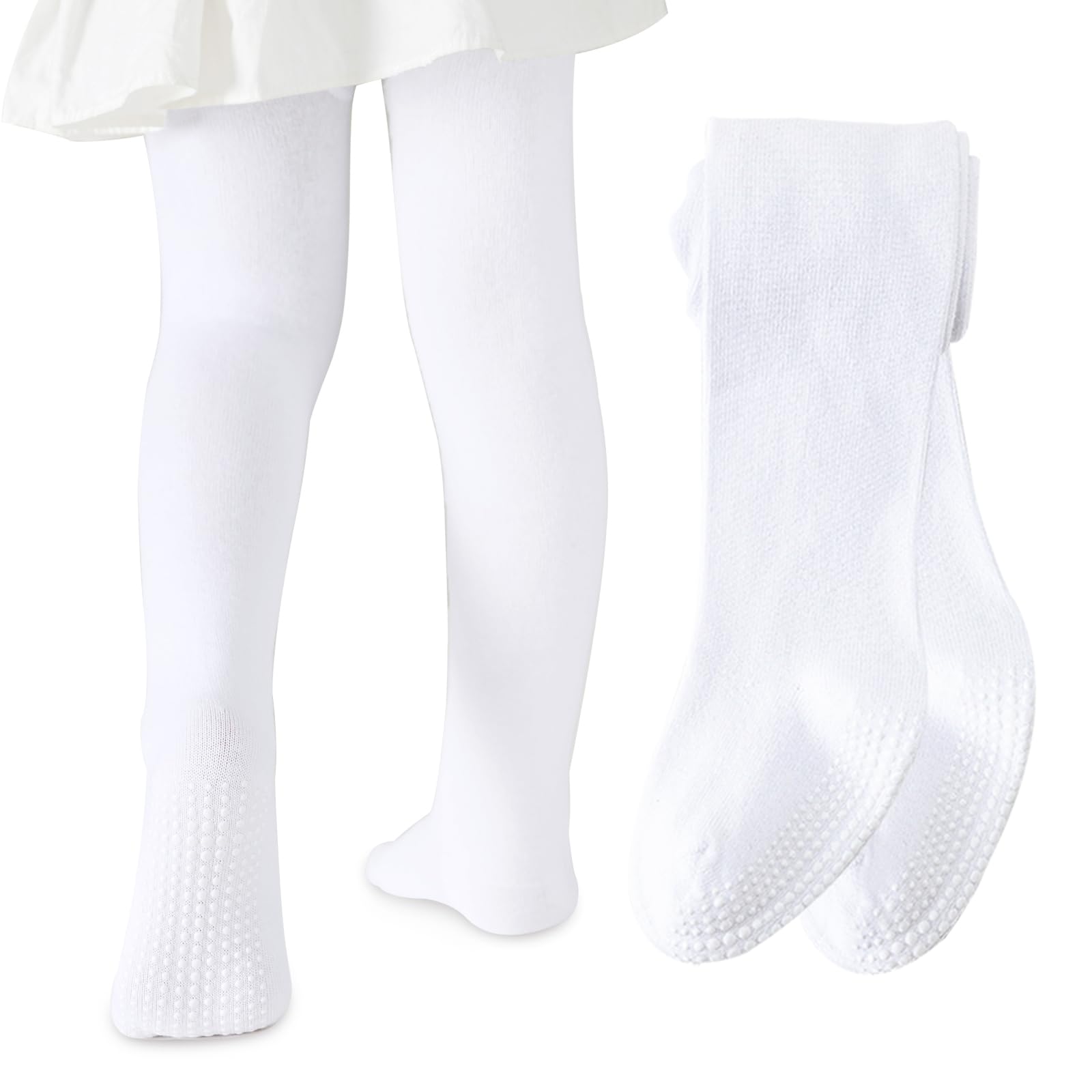 Baby Tights Non Slip Toddler Seamless Cotton Pantyhose Stockings Leggings