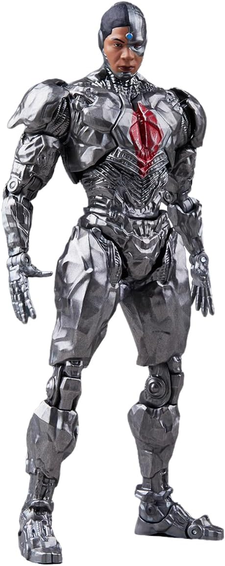 HiPlay Fondjoy Collectible Figure Full Set: Cyborg, 1:9 Scale Miniature Action Figurine DCGG