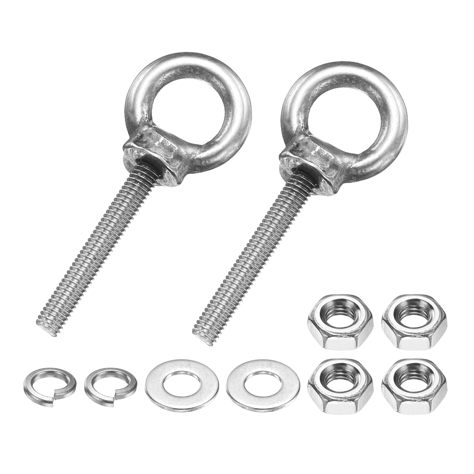 Amazon | PATIKIL 2セット アイボルト M3 x 20mm ボルト 304ステンレス
