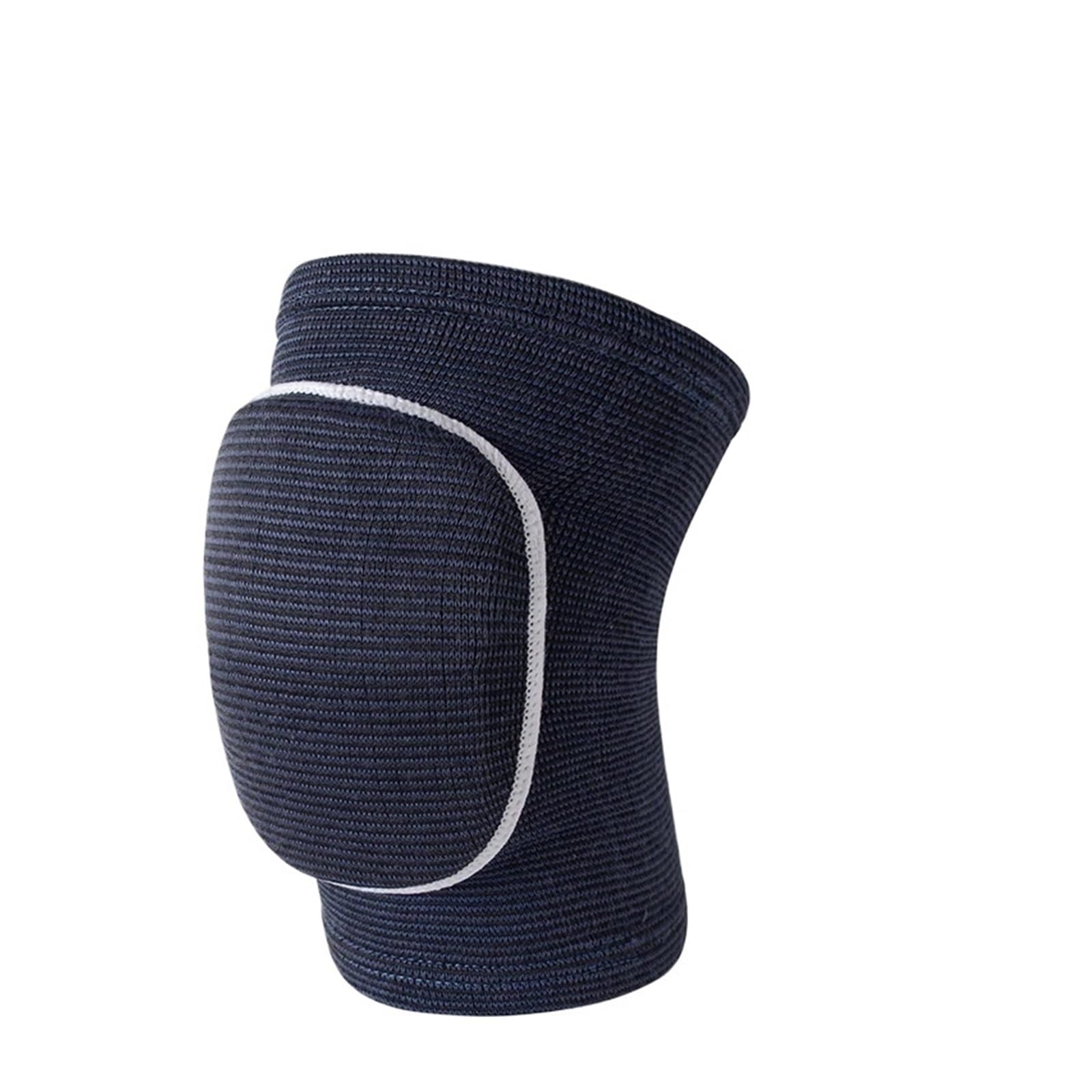 MRKU Genouillères de Sport antidérapantes, 1 pièce, élastiques, à Compression, pour la Danse et l'entraînement, pour Hommes et Femmes.